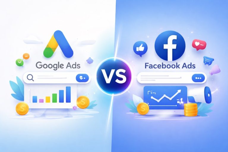 Google Ads vs Facebook Ads Google Ads vs Facebook Ads