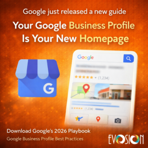 Evosion | Google Releases New Google Business Profile Best Practices Playbook for 2026 Evosion | Google Releases New Google Business Profile Best Practices Playbook for 2026