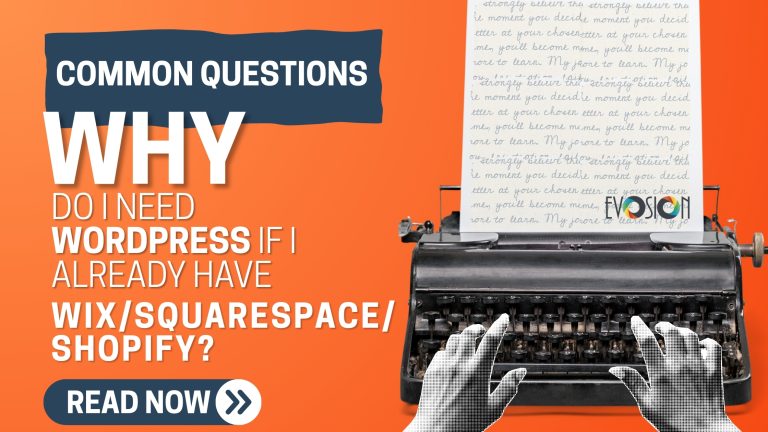 Why do I need WordPress if I already have WixSquarespaceShopify Why do I need WordPress if I already have WixSquarespaceShopify