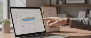 Are Digital Marketing Certifications Worth It for Your Business? Are digital marketing certifications worth it for businesses — A close-up shot of a laptop keyboard with a white sticky note that asks, 'Are digital marketing certifications worth it for